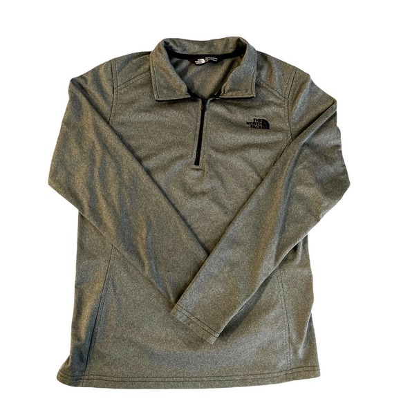 The North Face Women's Timber Full Zip Jacket Grey Heather Medium - Picture 1 of 3